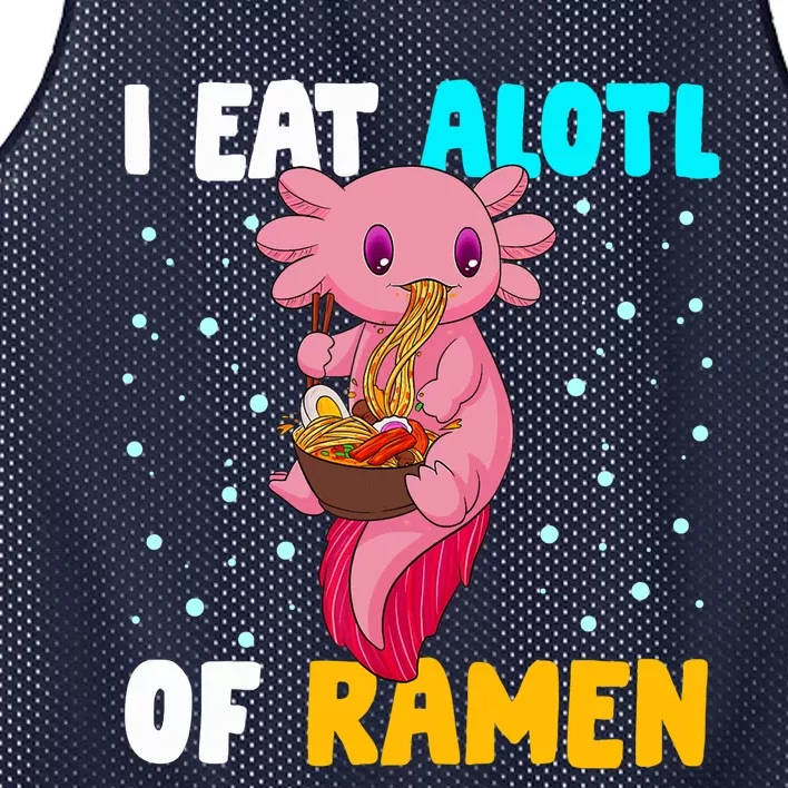 Axolotl Eating Ra Axolotl Pet Lover Mesh Reversible Basketball Jersey Tank