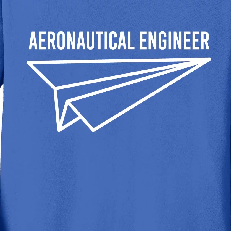 Aeronautical Engineer Kids Long Sleeve Shirt