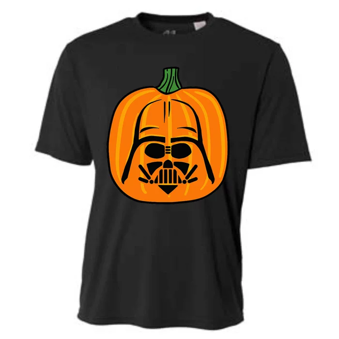 Amazon Essentials Star Wars Darth Vader Halloween Pumpkin Jack O'Lantern Cooling Performance Crew T-Shirt