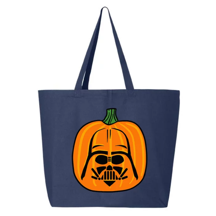 Amazon Essentials Star Wars Darth Vader Halloween Pumpkin Jack O'Lantern 25L Jumbo Tote