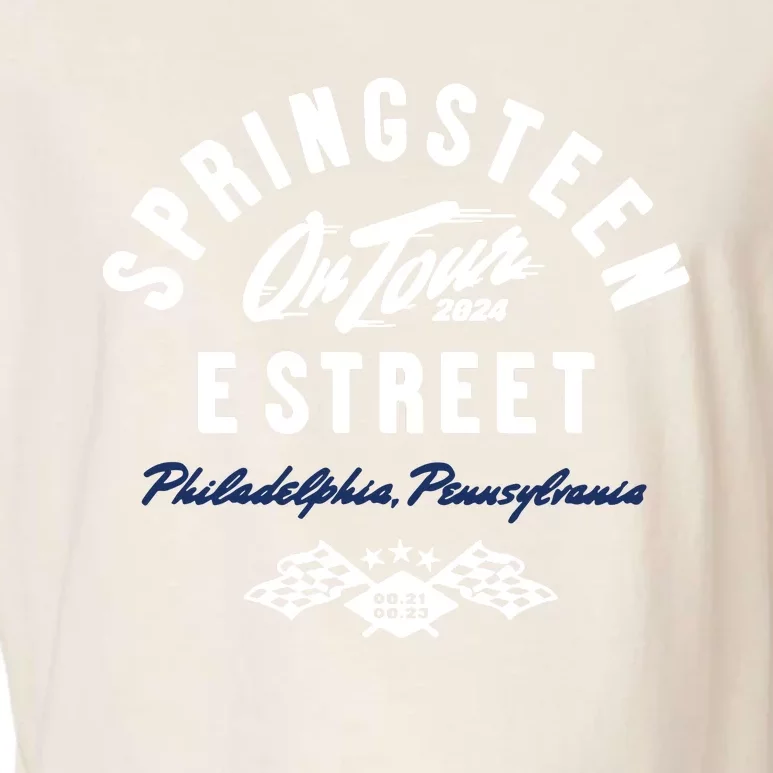 And E Street Band In Philadelphia Pa On Aug 2123 2024 Garment-Dyed Women's Muscle Tee