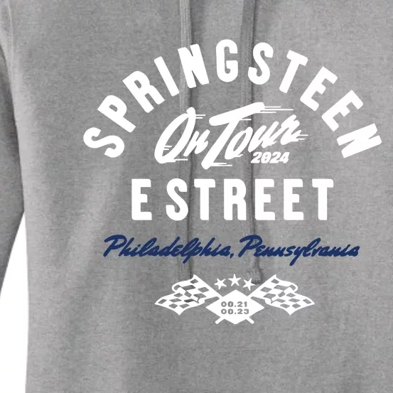 And E Street Band In Philadelphia Pa On Aug 2123 2024 Women's Pullover Hoodie