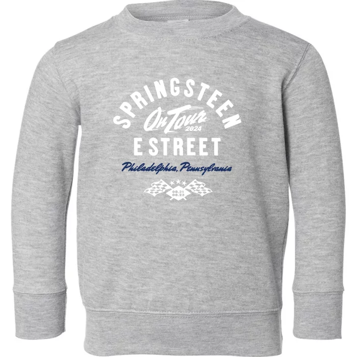 And E Street Band In Philadelphia Pa On Aug 2123 2024 Toddler Sweatshirt