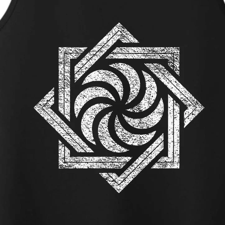 Armenian Eternity Sign Arevakhach Armenia Sun Cross Symbol Performance Tank