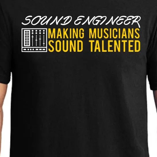 Audio Engineer Sound Technician Design Great Pajama Set