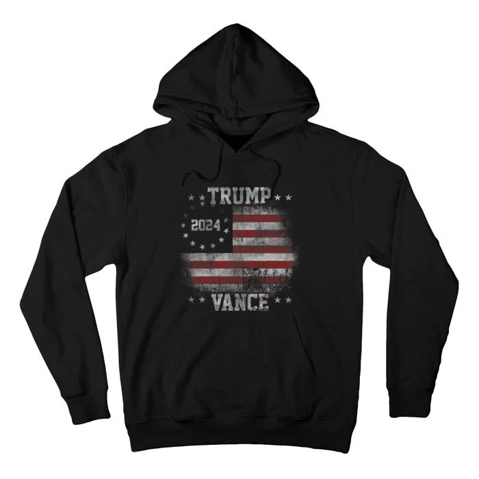 America Election Trump Vance 2024 Vice President Tall Hoodie