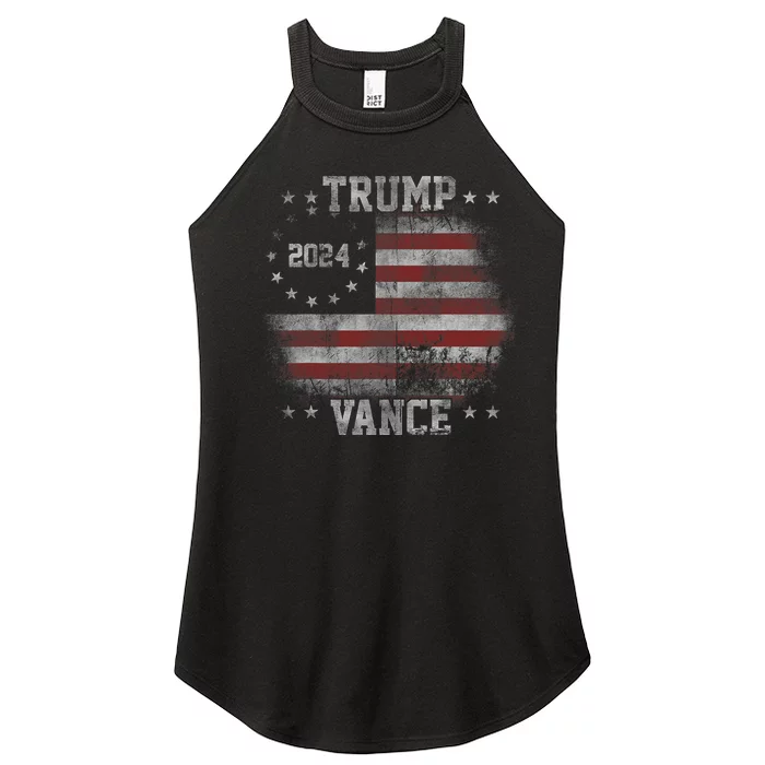 America Election Trump Vance 2024 Vice President Women’s Perfect Tri Rocker Tank