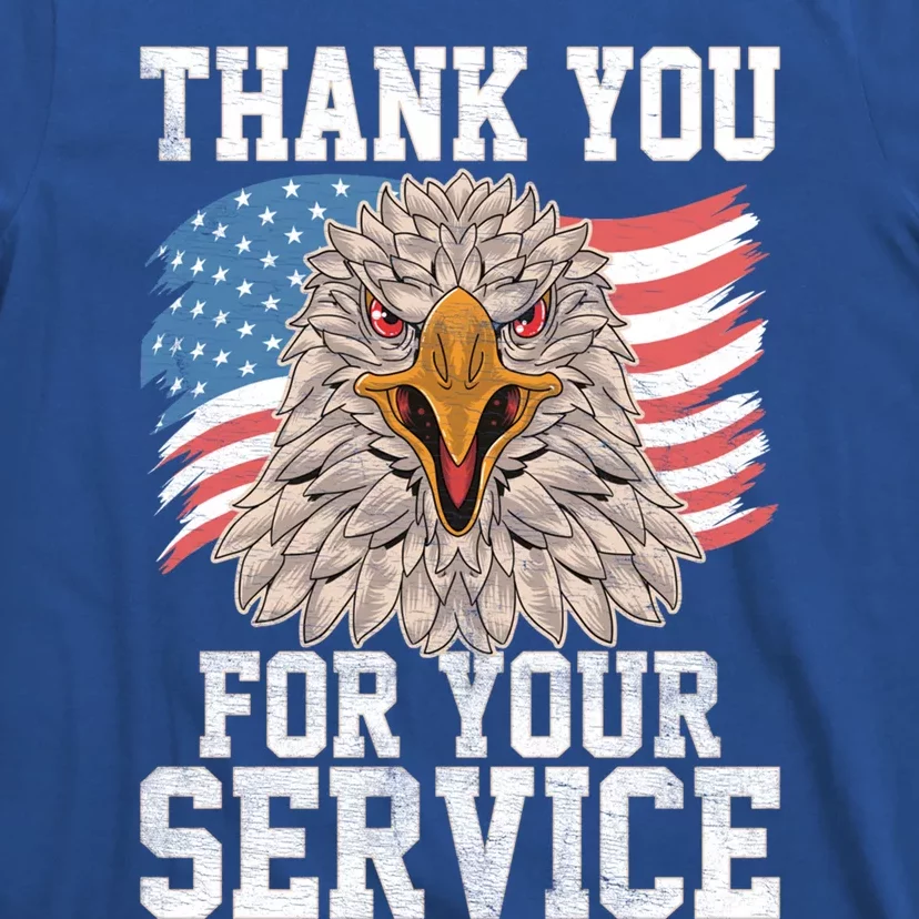 America Eagle Thank You Patriotic Veterans Day Great Gift T-Shirt