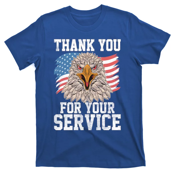 America Eagle Thank You Patriotic Veterans Day Great Gift T-Shirt