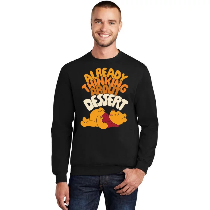 Amazon Essentials Thanksgiving Already Thinking About Dessert Sweatshirt