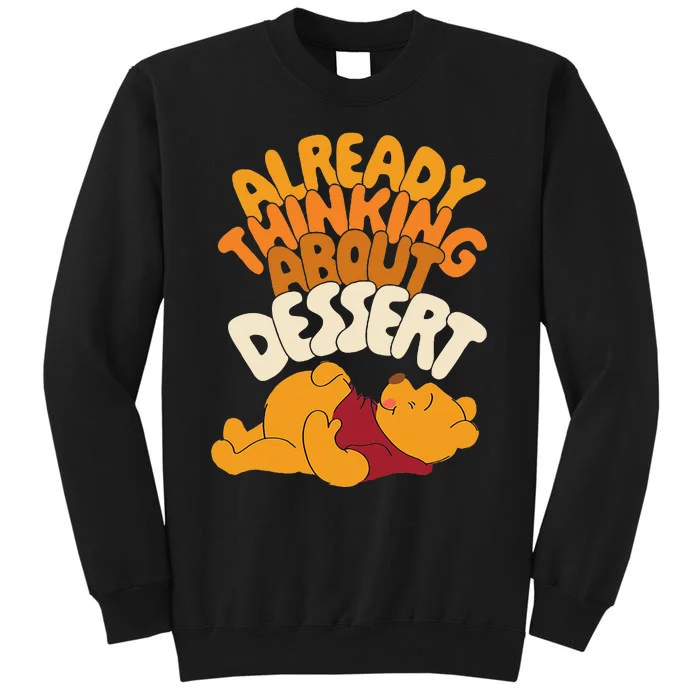 Amazon Essentials Thanksgiving Already Thinking About Dessert Tall Sweatshirt