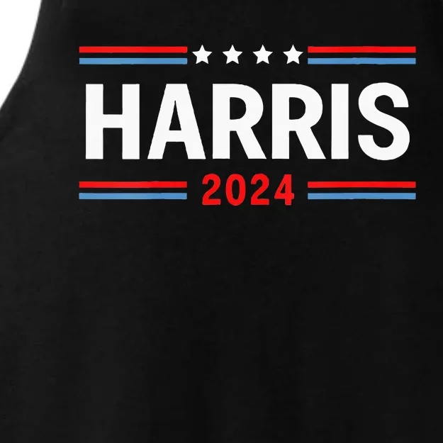 America Election Usa Vote Kamala Harris 2024 President Ladies Tri-Blend Wicking Tank