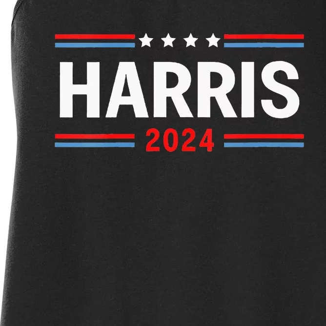 America Election Usa Vote Kamala Harris 2024 President Women's Racerback Tank