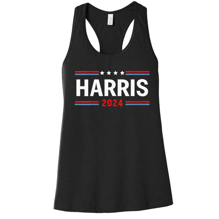 America Election Usa Vote Kamala Harris 2024 President Women's Racerback Tank