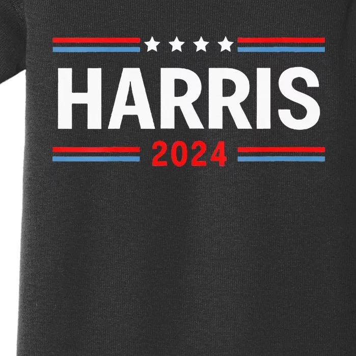 America Election Usa Vote Kamala Harris 2024 President Baby Bodysuit