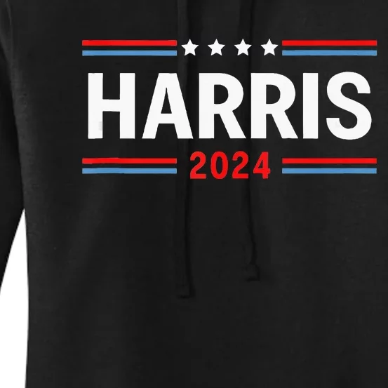 America Election Usa Vote Kamala Harris 2024 President Women's Pullover Hoodie