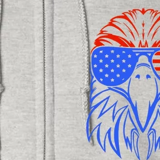 American Eagle Usa Flag Full Zip Hoodie