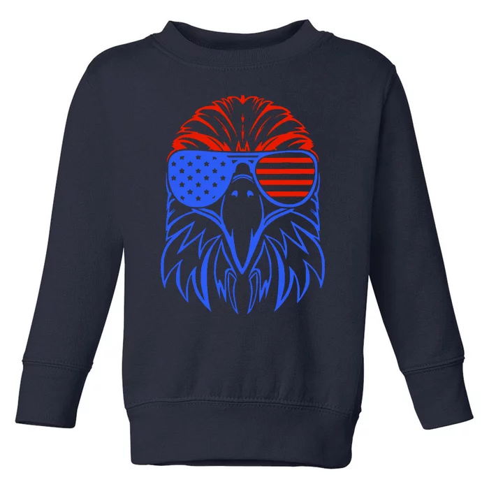 American Eagle Usa Flag Toddler Sweatshirt