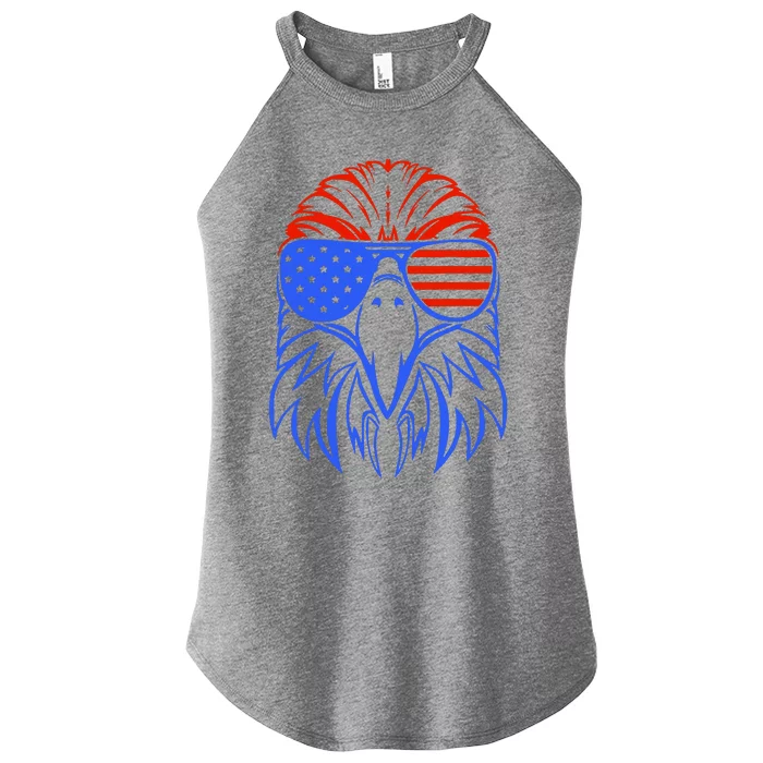 American Eagle Usa Flag Women’s Perfect Tri Rocker Tank