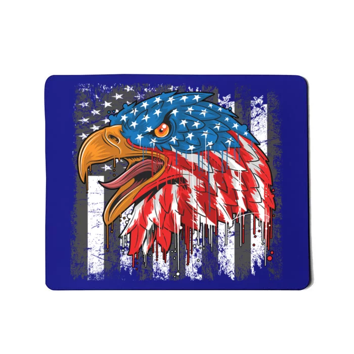 America Eagle Veterans Day Meaningful Gift Mousepad