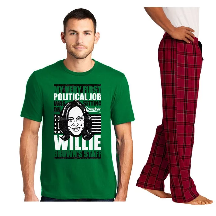 America Election Vote Kamala Harris 2024 President Pajama Set