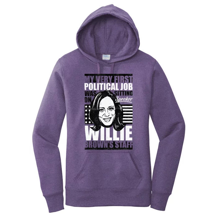 America Election Vote Kamala Harris 2024 President Women's Pullover Hoodie