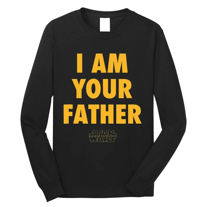 Amazon Essentials Vader Father Quote Long Sleeve Shirt