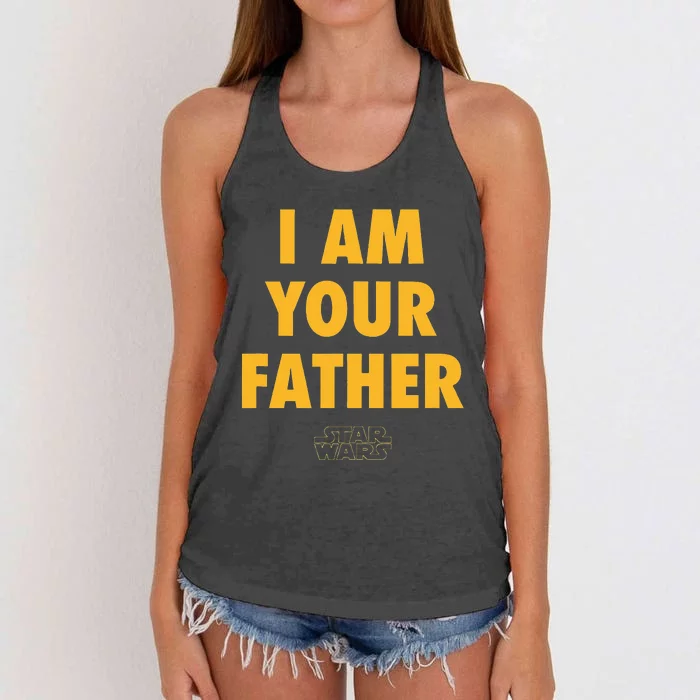 Amazon Essentials Vader Father Quote Women's Knotted Racerback Tank