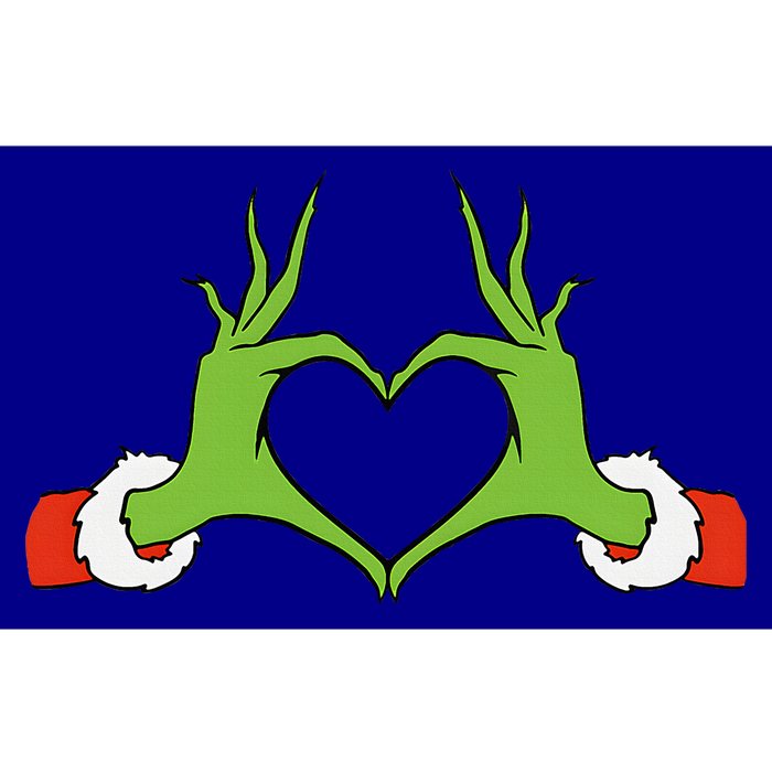 Awesome Elf With Cute Heart Hands Style Christmas Costumes Bumper Sticker