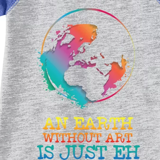 An Earth Without Art Is Just Eh Artist Gift Infant Baby Jersey Bodysuit