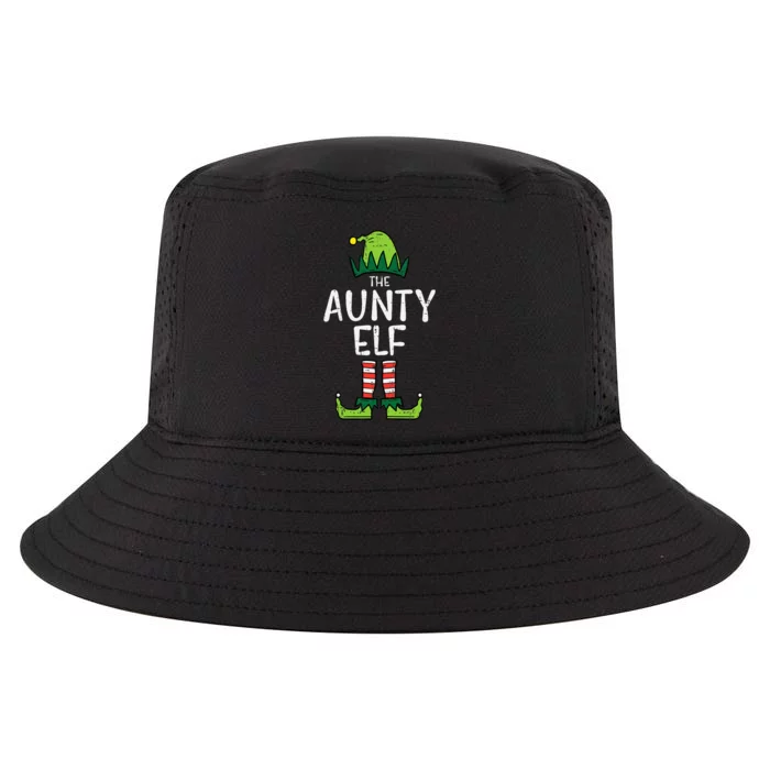 Aunty Elf Xmas Matching Christmas For Family Aunt Cool Comfort Performance Bucket Hat