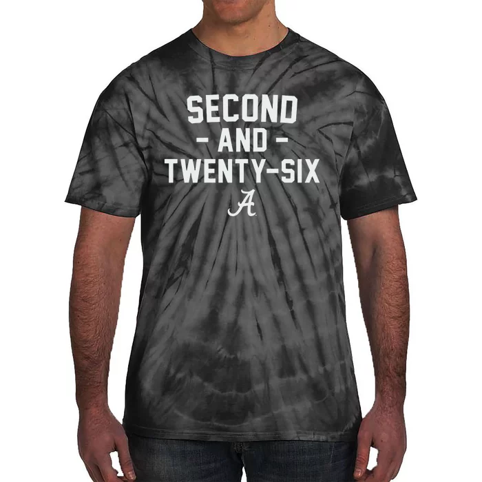 Alabama Football 2nd 26 Tie-Dye T-Shirt