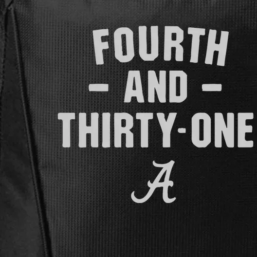 Alabama Football 4th And 31 City Backpack