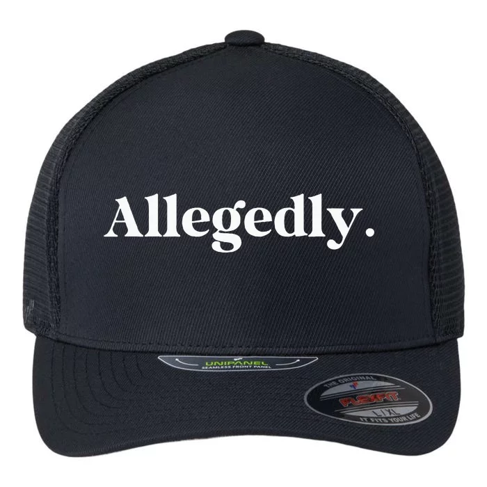 Allegedly Funny Attorney Funny Lawyer Flexfit Unipanel Trucker Cap