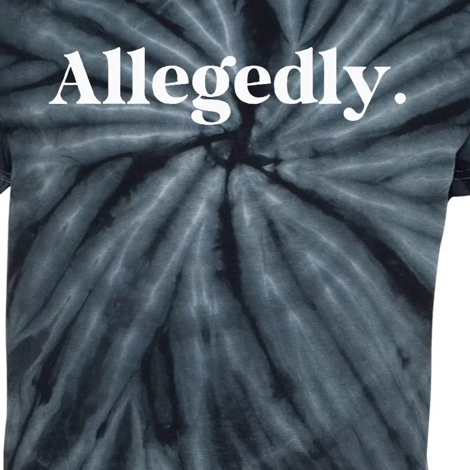 Allegedly Funny Attorney Funny Lawyer Kids Tie-Dye T-Shirt