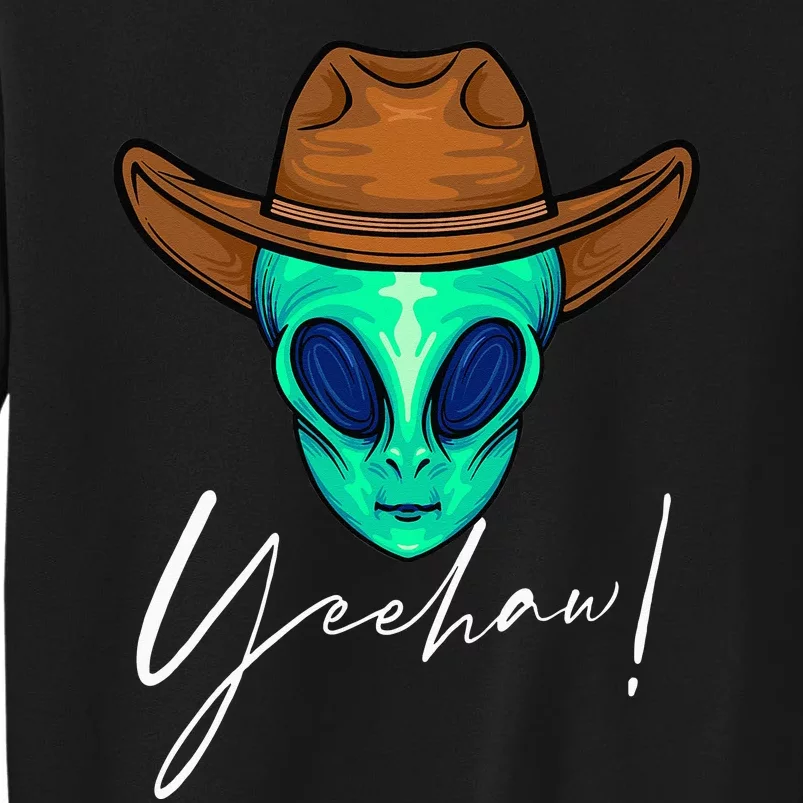 Alien Funny Alien Alien Lover Alien Cow Alien Humor Tall Sweatshirt