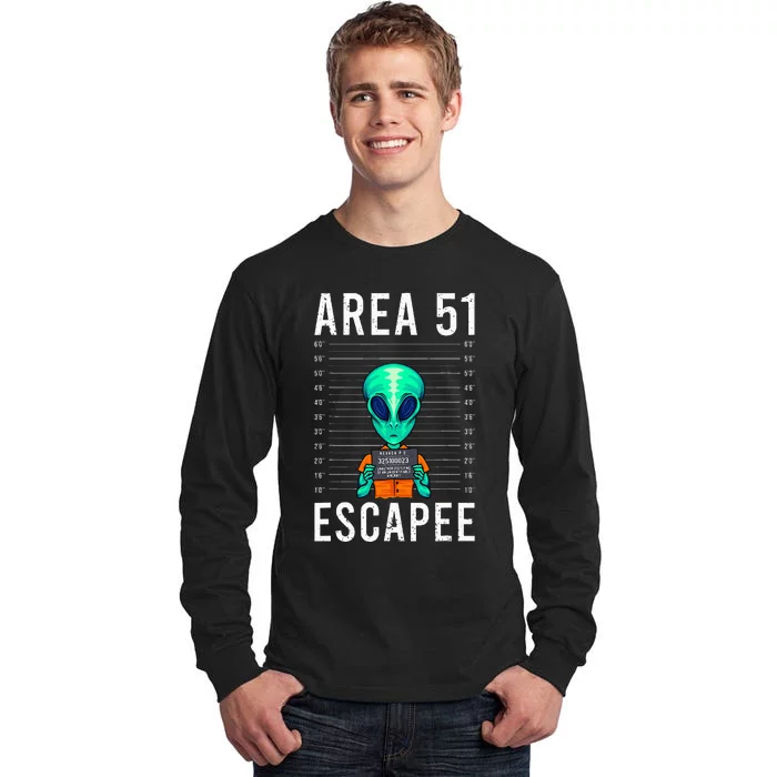 Alien Funny Alien Lover UFO Area 51 Alien Humor Alien Tall Long Sleeve T-Shirt