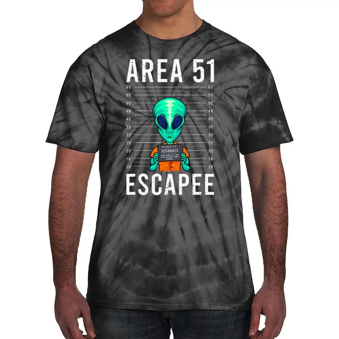 Alien Funny Alien Lover UFO Area 51 Alien Humor Alien Tie-Dye T-Shirt