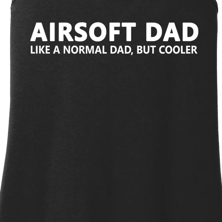 Airsoft Father Airsoft Dad Cool Gift Ladies Essential Tank