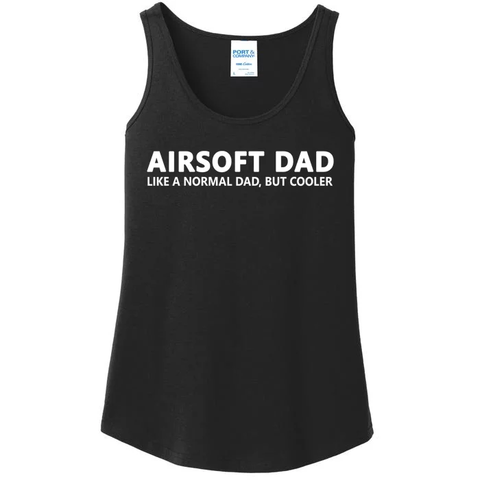 Airsoft Father Airsoft Dad Cool Gift Ladies Essential Tank