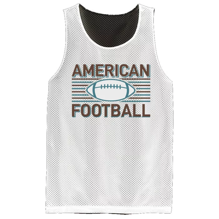 American Football Mesh Reversible Basketball Jersey Tank