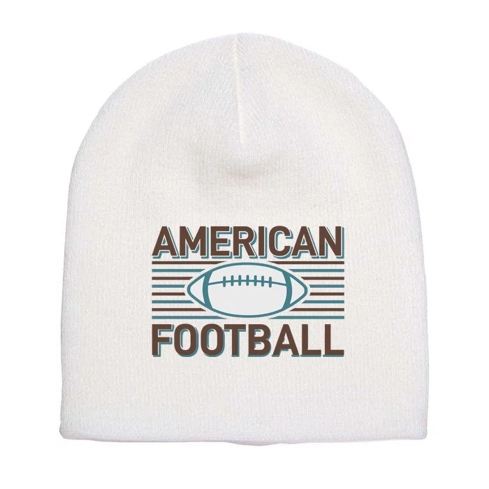 American Football Short Acrylic Beanie