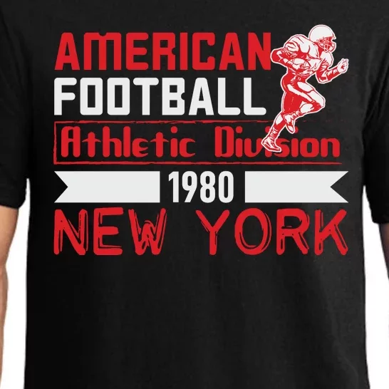 American Football Athletic Division Pajama Set