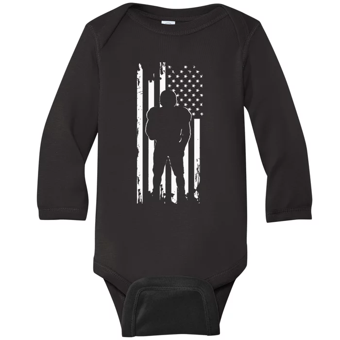 American Football Apparel Football Baby Long Sleeve Bodysuit