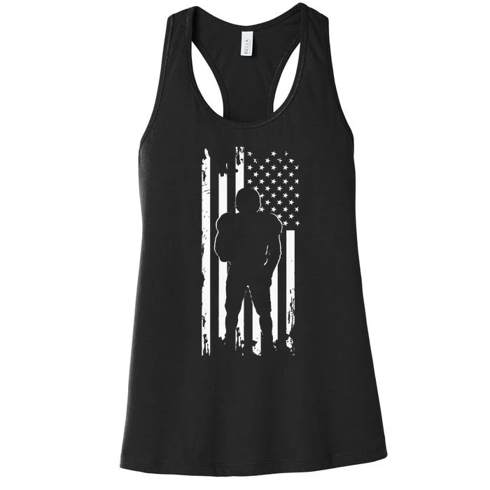 American Football Apparel Football Women's Racerback Tank