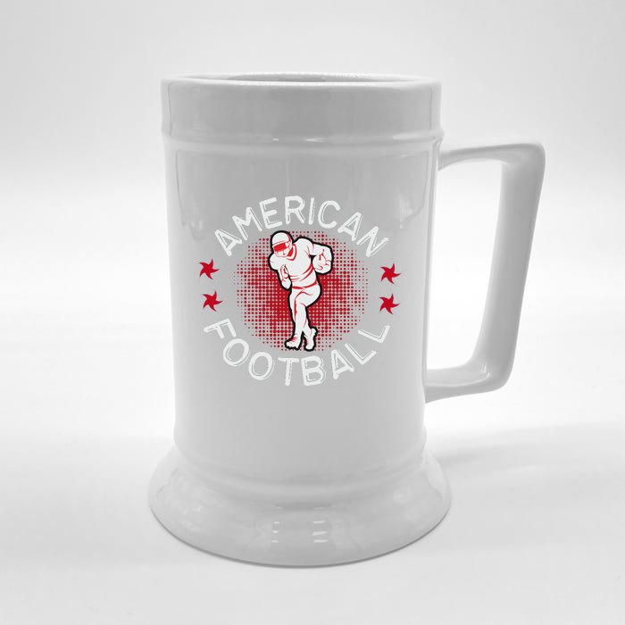 American Football Front & Back Beer Stein