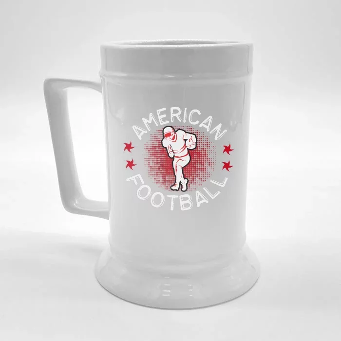 American Football Front & Back Beer Stein