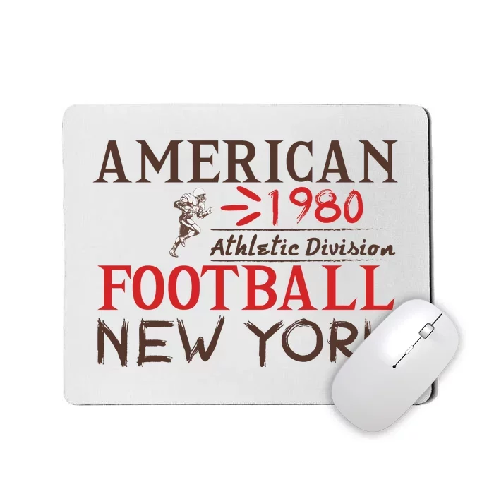 American Football Athletic Division Mousepad