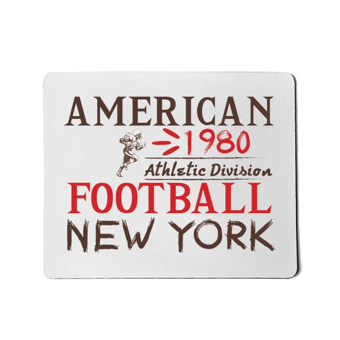 American Football Athletic Division Mousepad