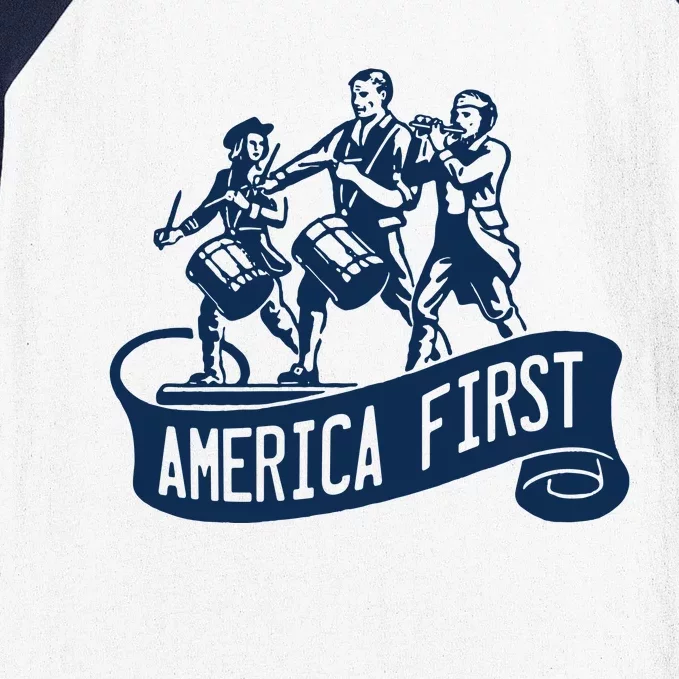 AMERICA FIRST Baseball Sleeve Shirt